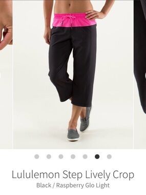 Lululemon step lively crop